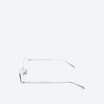 Angular Square Frame Glasses B